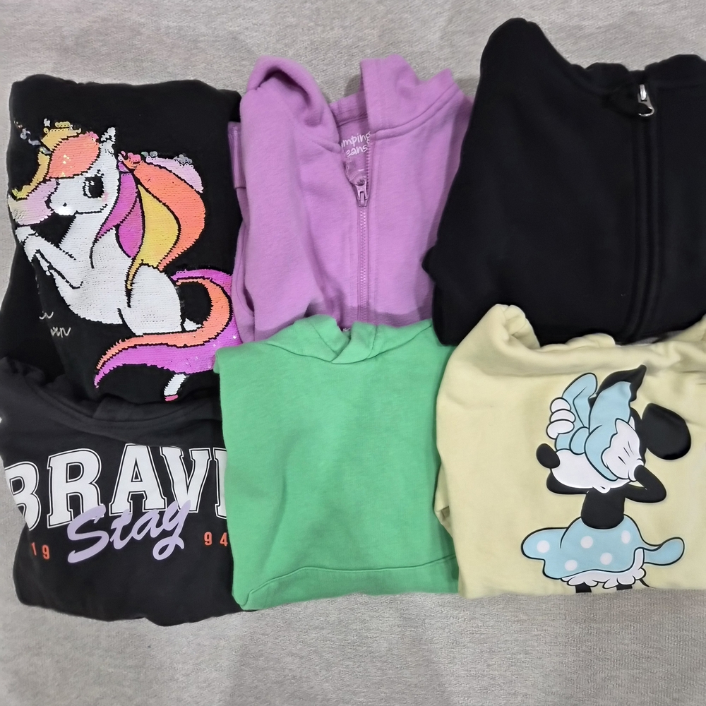Girls6/7yr Winter Hoodie Bundle